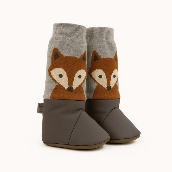 MimiTENS Booties | Grey Foxes