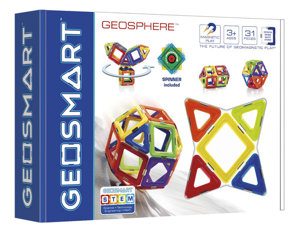 Geosmart Geosphere | 36-piece Magnetic Building Kit