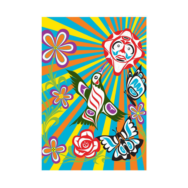 Native Northwest Greeting Cards | Goodmorning World by Paul Windsor