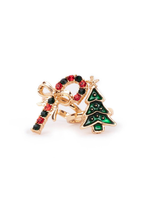 Great Pretenders | All Aglow Holiday Rings 2pc