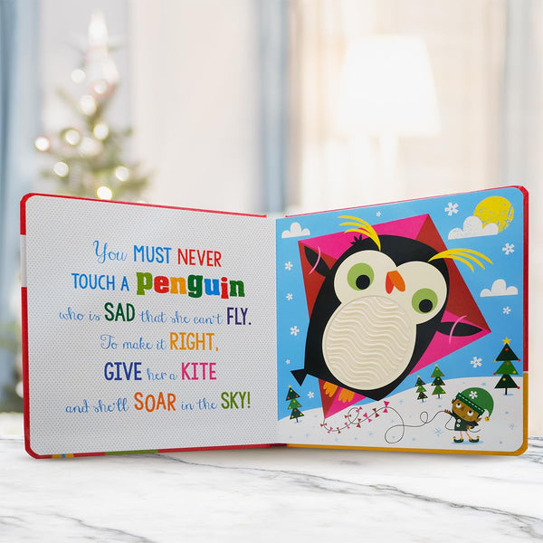 Never Touch a Grumpy Elf Board Book