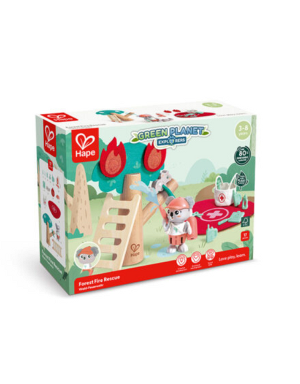 Hape Green Planet Explorers Forest Fire Rescue