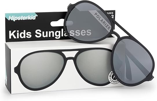 Hipsterkid Classic Aviator Sunglasses | Mirrored