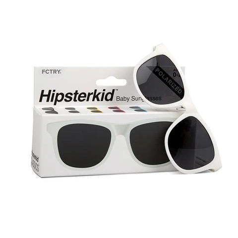 Hipsterkid Classic Drifter Sunglasses | White