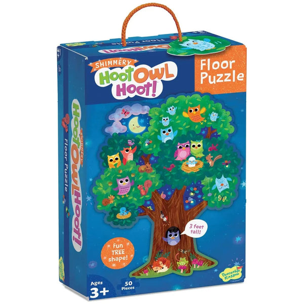 Peaceable Kingdom Floor Puzzle Hoot Owl Hoot!