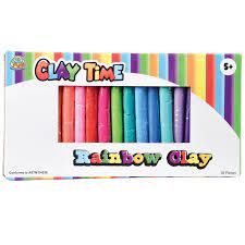 Kid Fun Rainbow Clay