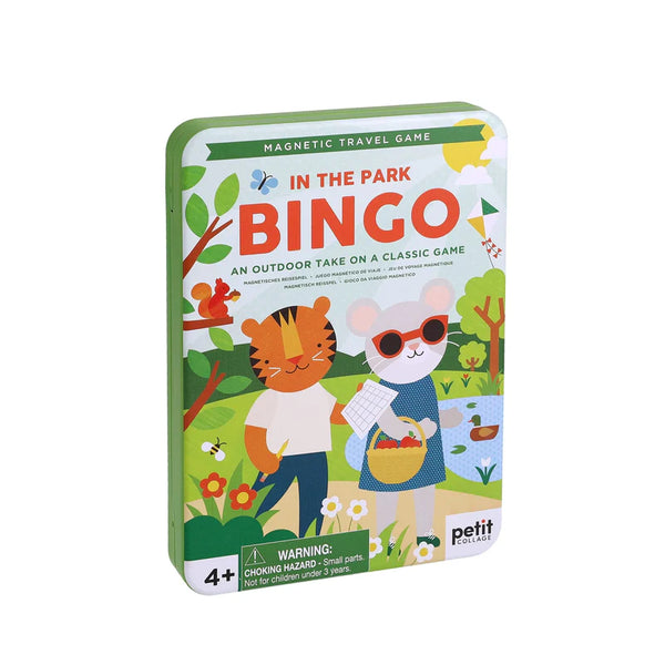 Petit Collage Magnetic Travel Games | In-the-Park Bingo