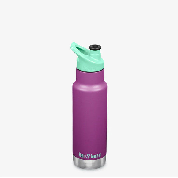 Klean Kanteen 12 oz Insulated Kid Classic Water Bottle with Sport Cap