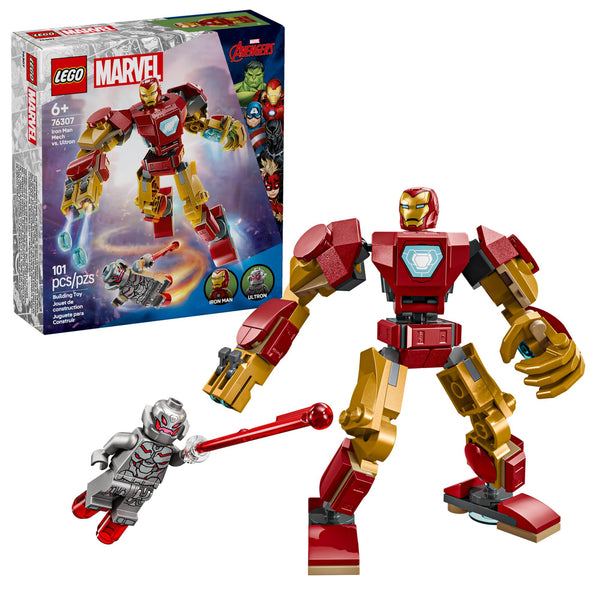 LEGO Marvel | Iron Man Mech vs. Ultron (101pcs) | 76307