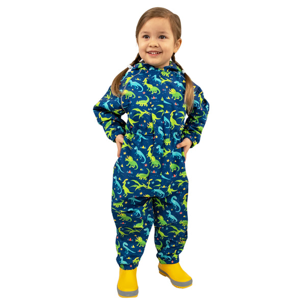 Jan and Jul Cozy-Dry Waterproof Fleece-Lined Rain Suit | Dinoland