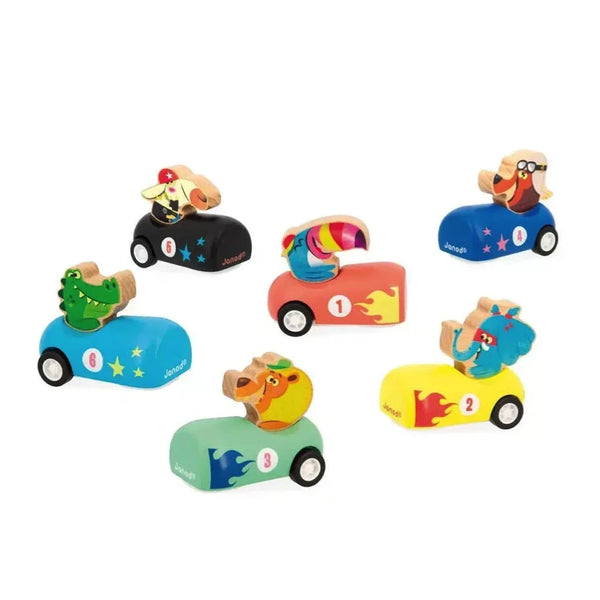Janod | Applepop Pull-Back Car