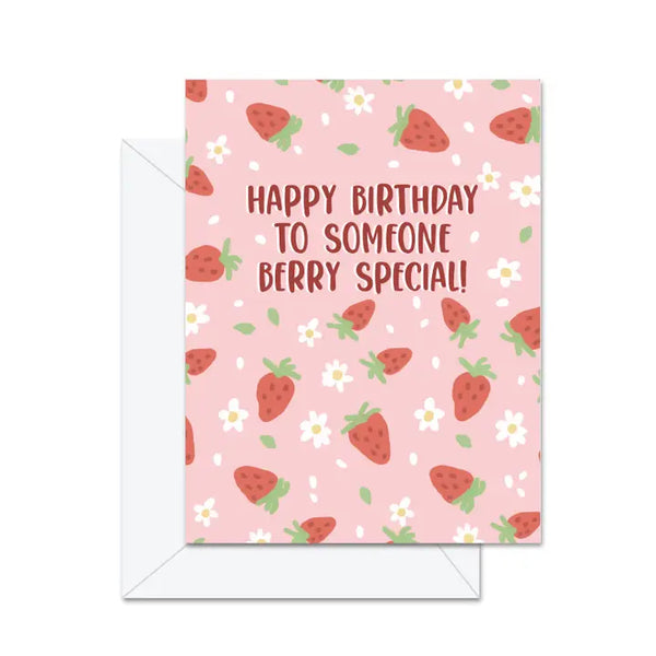Jaybee Design Card | Happy Birthday To Someone Berry Special!