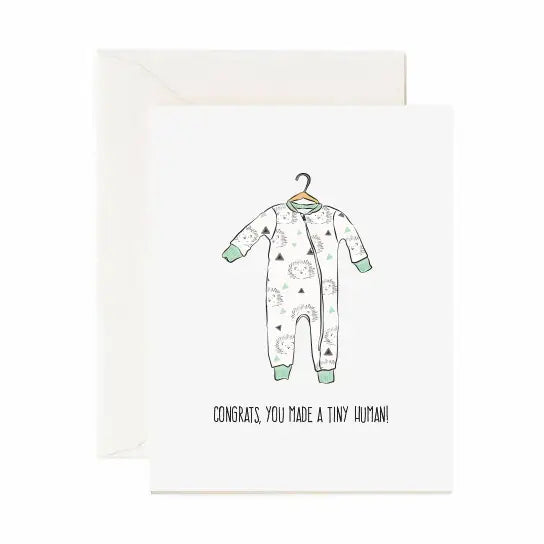 Jaybee Design Card | Congrats, You Made A Tiny Human!