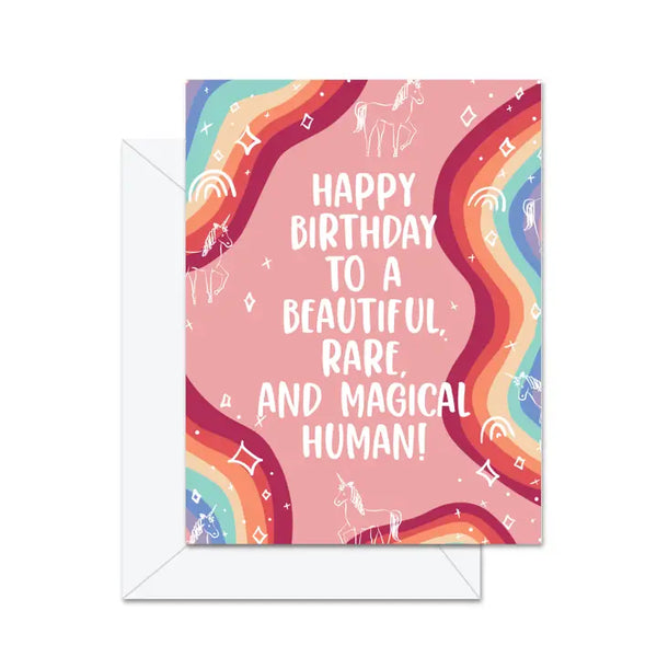 Jaybee Design Card | Happy Birthday To A Beautiful, Rare, And Magical Human!