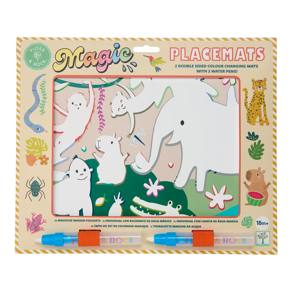Floss & Rock Magic Placemats | Jungle