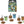 Jurassic World Crushivores toy set with packaging on a white background