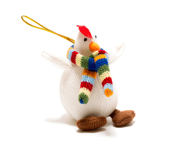 Best Years Knitted Christmas Ornament | Chicken