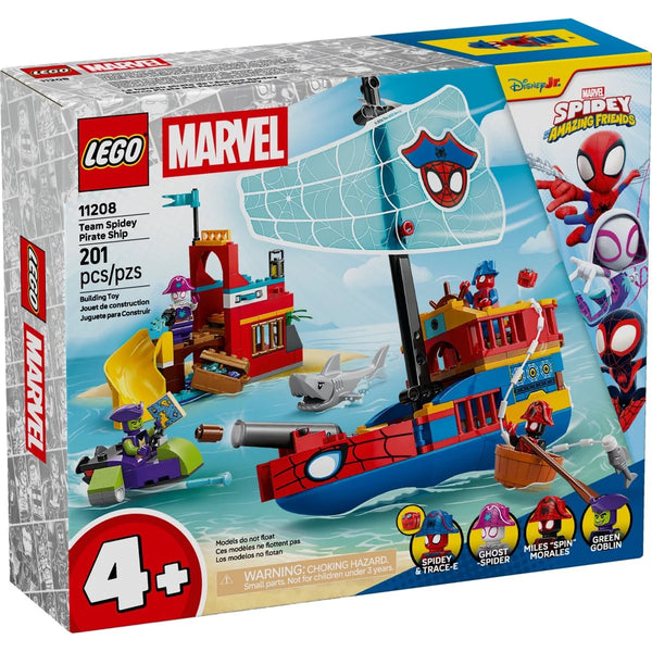 LEGO Marvel | Team Spidey Pirate Ship | 11208 (201 pieces)