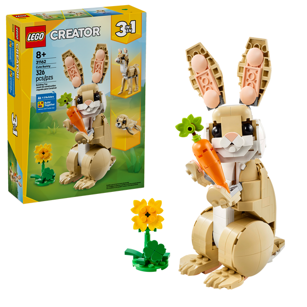 LEGO Creator | 3-in-1 Cute Bunny / Llama / Seal | 31162