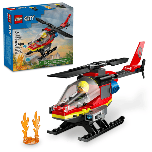 LEGO City | Fire Rescue Helicopter | 60411