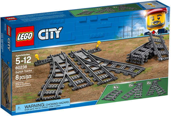 LEGO City | Switch Tracks 8pcs 60238