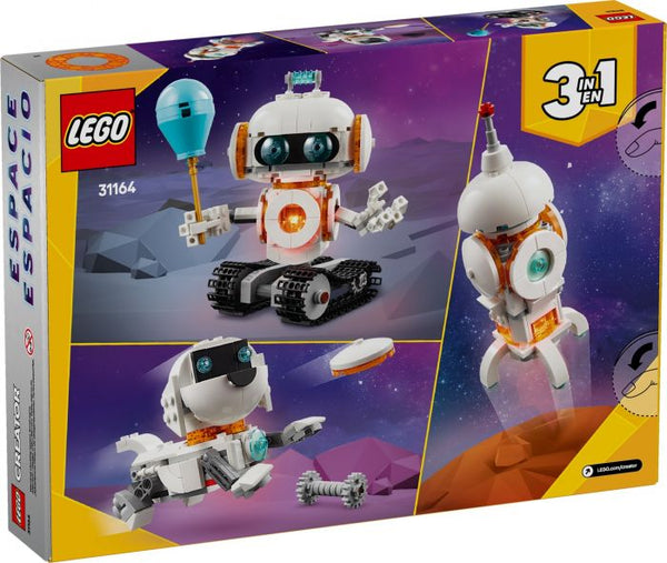 LEGO Creator | 3-in-1 Space Robot / Space Dog / Space Rocket | 31164