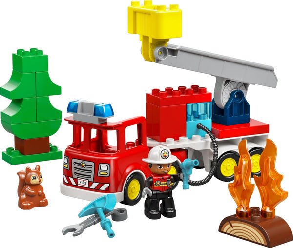 LEGO Duplo | Fire Truck with Hose and Firefighter | 10473