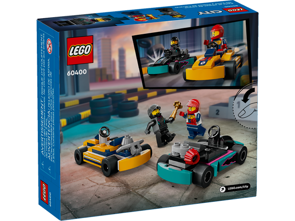 LEGO City | Go-Karts and Race Drivers (99pcs) | 60400