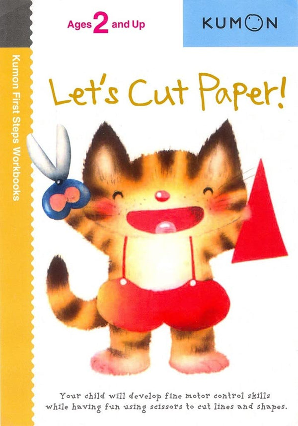 Kumon Workbook | Let's Cut Paper! (Ages 2+)