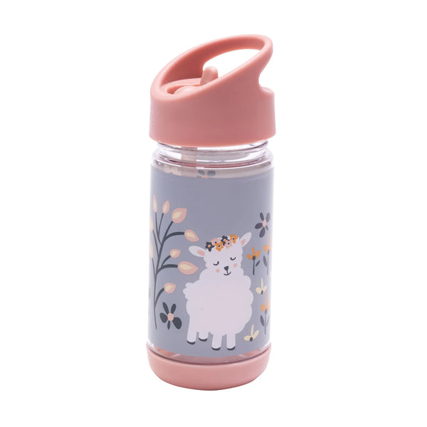 Sugarbooger Flip and Sip Tritan Water Bottle | Lily the Lamb