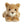 Plush toy bear with a white background