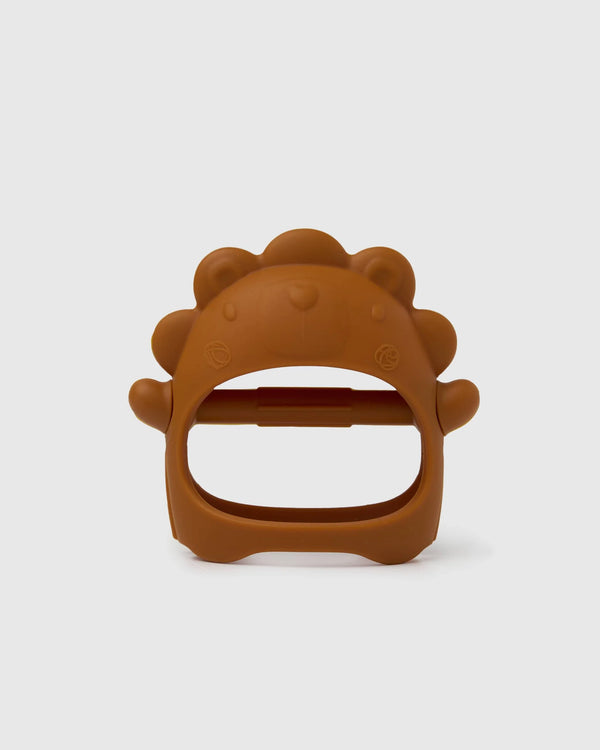 Loulou Lollipop Teething Mitt | Lion
