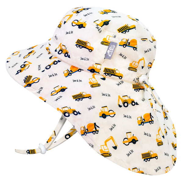 Jan & Jul Gro-With-Me Cotton Adventure Hat | Little Diggers