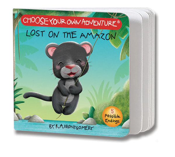 Choose Your Own Adventure Board Book | Lost on the Amazon