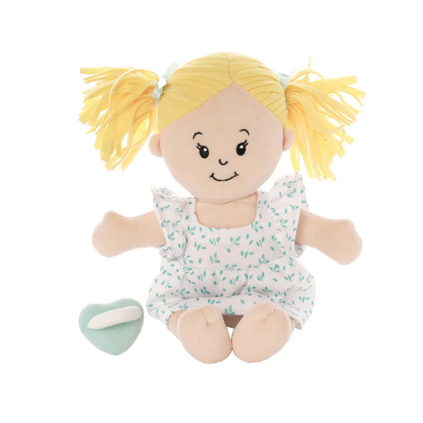 Manhattan Toy Company | Love, Stella Doll Peach w/ Blonde Pigtails