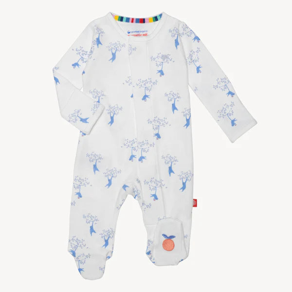 Magnetic Me Organic Cotton Footie | Love Our Friend Chimp