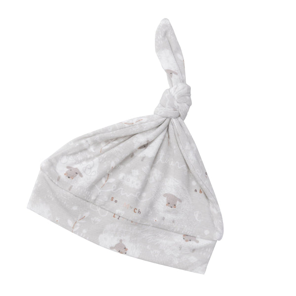 Angel Dear Knotted Hat (0-3 months) | Two Prints