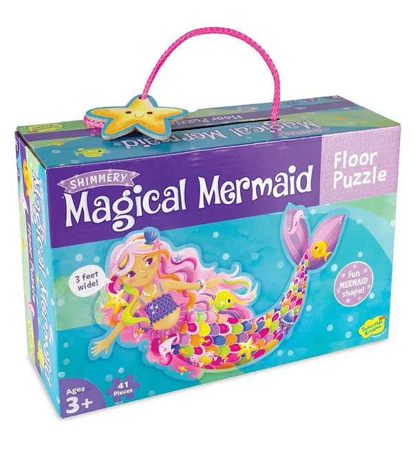 Peaceable Kingdom Mermaid Floor Puzzle