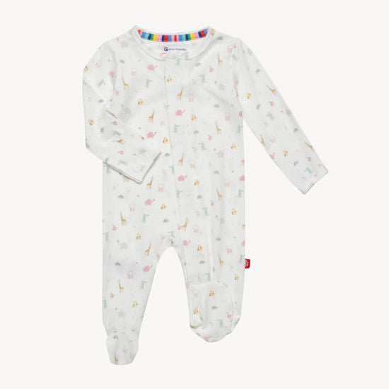 Magnetic Me Modal Footie Sleeper | Pink Little Bitty Pretty One