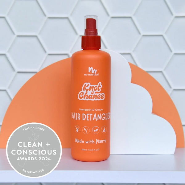 No Nasties Knot a Chance Mandarin Hair Detangler (250 mL)