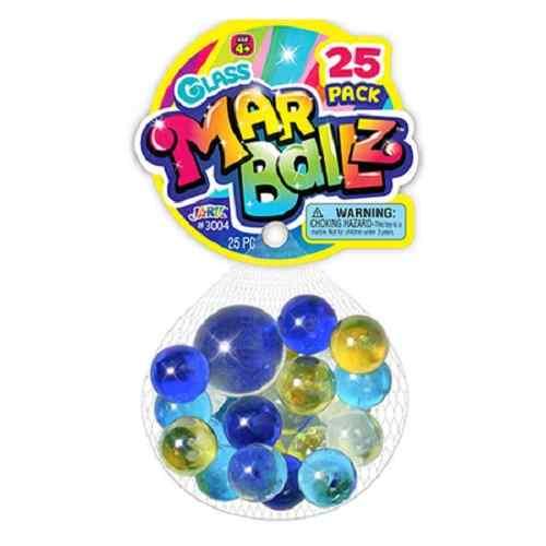 Glass Marballz | 25 Pack With Shooter