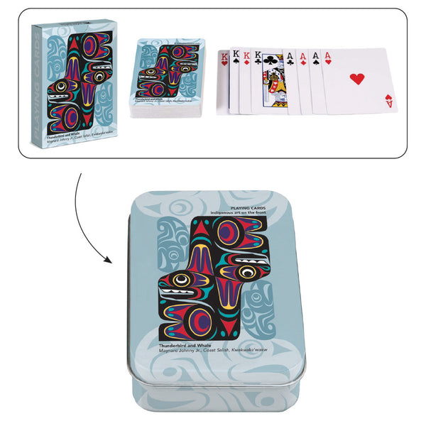 Native Northwest Playing Cards | Thunderbird and Whale