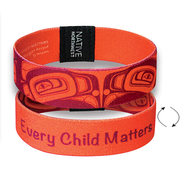 Native Northwest Every Child Matters Inspirational Wristband | Small and Medium