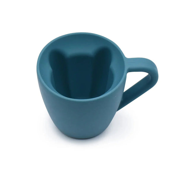 Melii | Silicone Bear Mug | Luxe Dark Blue