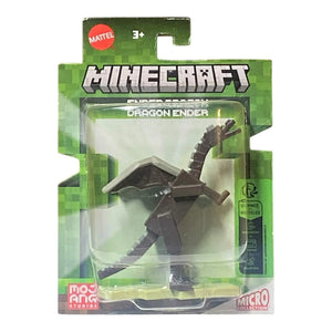 Minecraft Ender Dragon action figure in packaging with Minecraft branding.