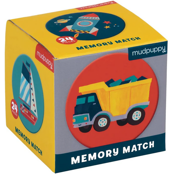 Mudpuppy Mini Memory Match Game