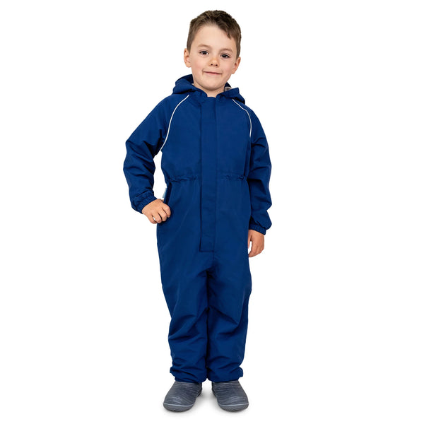 Jan and Jul Puddle-Dry Single-Layer Waterproof Rain Suit | Nebula Blue