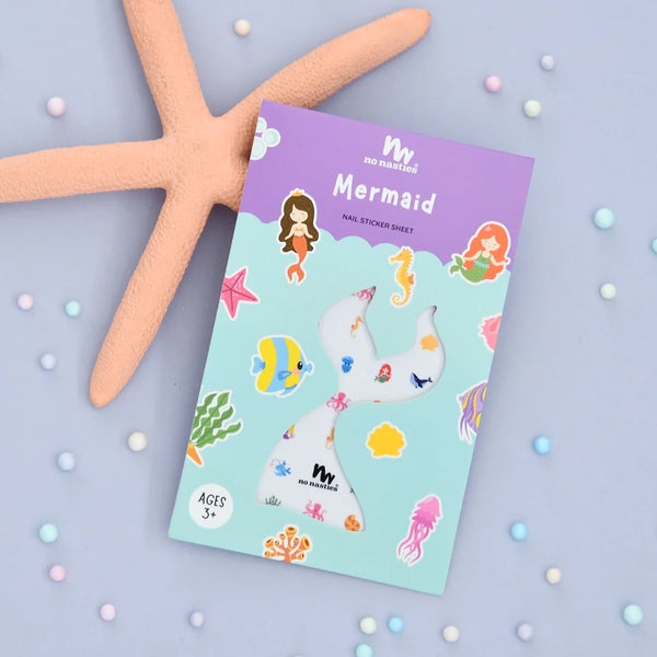 No Nasties Nail Sticker Sheet | Mermaid