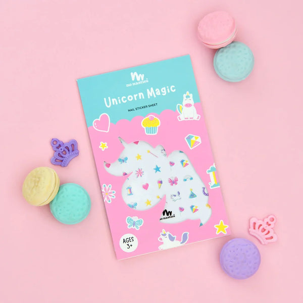 No Nasties Nail Sticker Sheet | Unicorn Magic