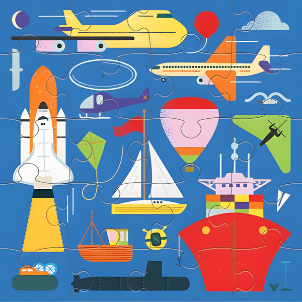 Mudpuppy Magnetic Puzzles | On the Move